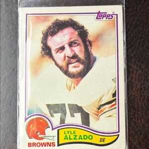 Topps Football Card with Purple and Yellow Accents